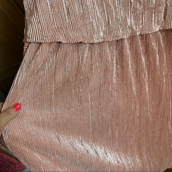 Brand New New York Collection Pink Quartz Shimmery Party Dress BNWT - Picture 7 of 10